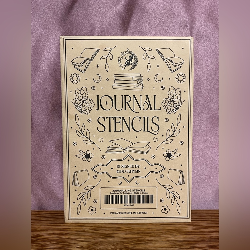 Fairyloot Journal Stencils NWT - Picture 4 of 4